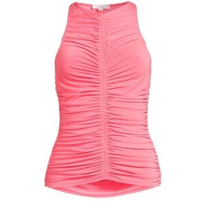 NWT ALC Pink Ruched Adley Top Size L